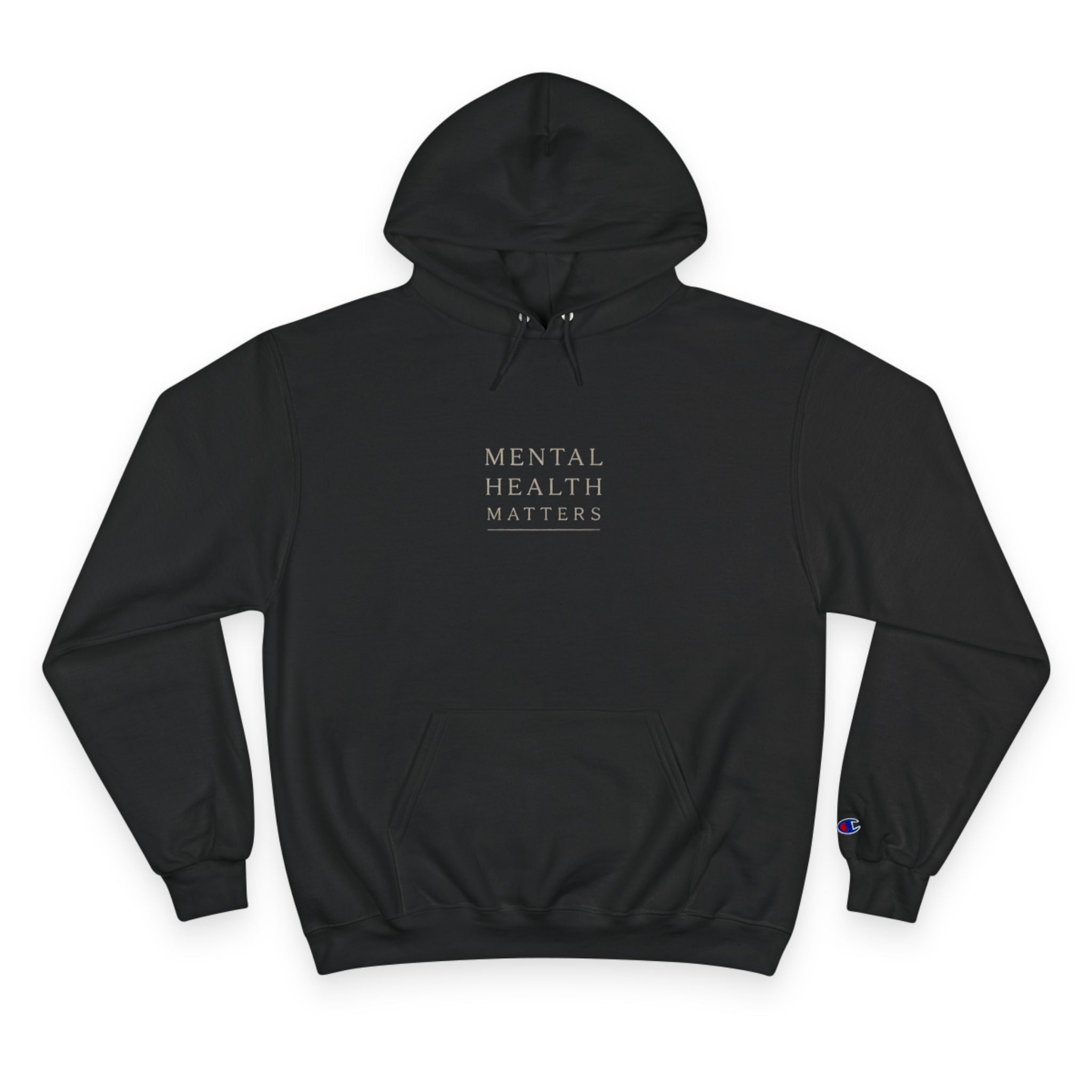 Mental Health Matters Hoodie — 'Protect Your Peace' Champion-Style Pullover