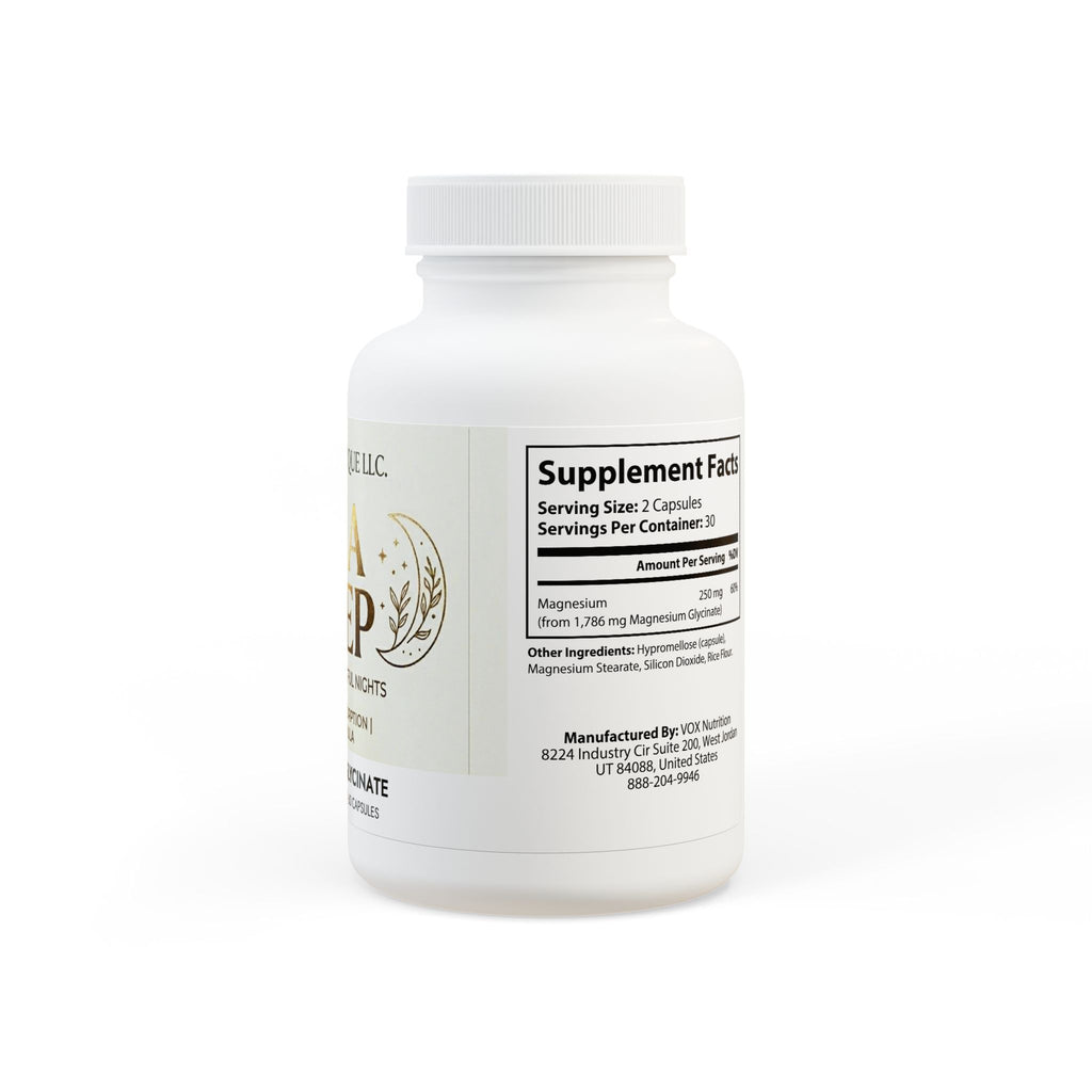 Magnesium Glycinate Supplement (60 Capsules)