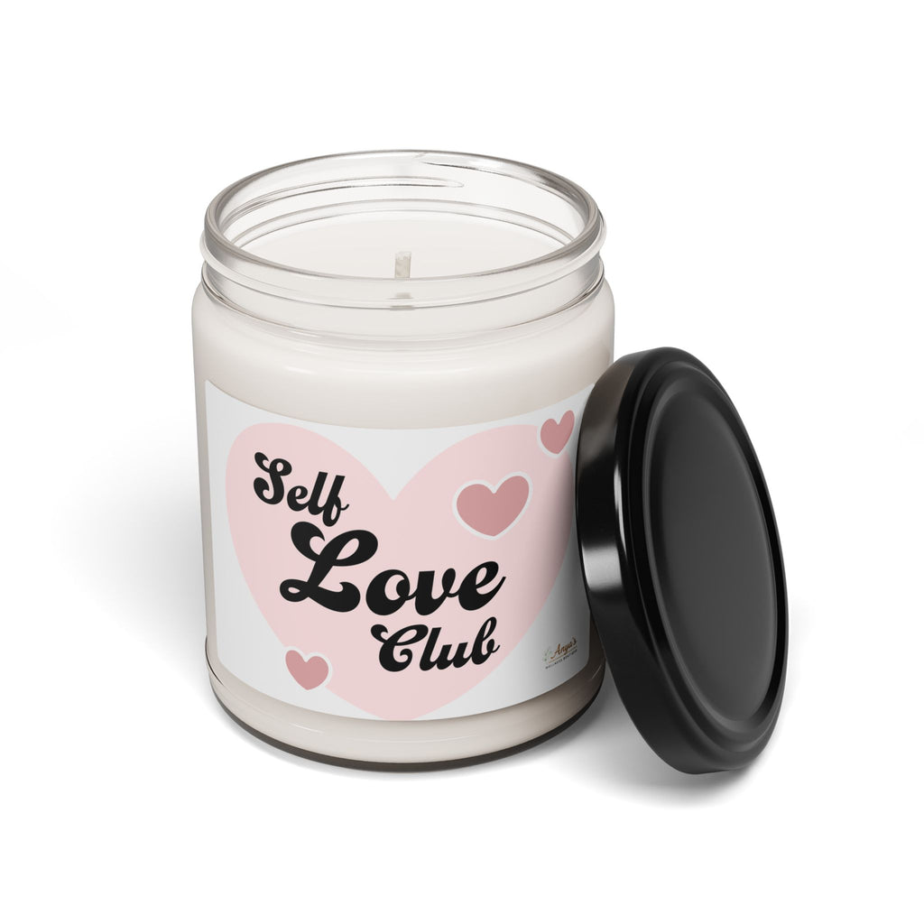 Self Love Club Soy Candle — 9oz Scented Jar (Self-Care Gift)