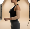 Beige Compression Arm Sleeve: Professional Therapeutic Support