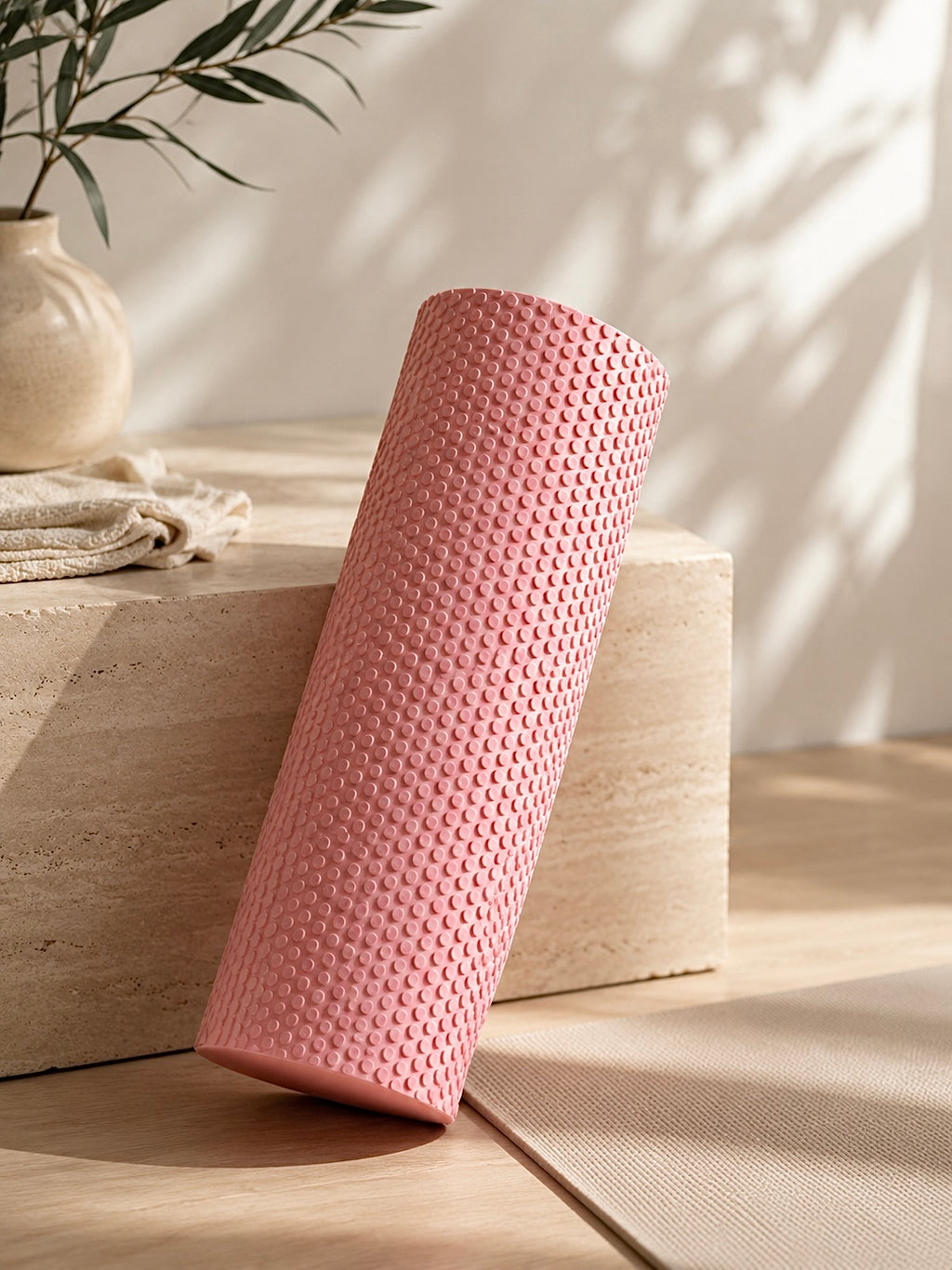 Hexagonal EVA Foam Roller for Deep Tissue Recovery & Holistic Wellness