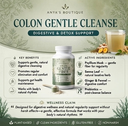 Colon Gentle Cleanse: Designed for Daily Stability