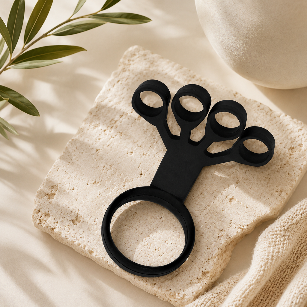 Silicone Finger Stretcher and Hand Grip Strength Trainer