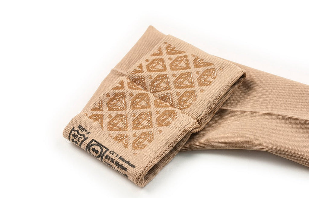 Beige Compression Arm Sleeve: Professional Therapeutic Support